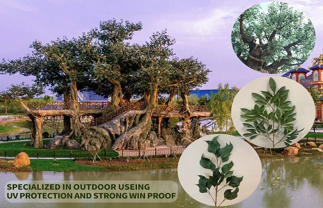 Theme Park Large Artificial trees customized
